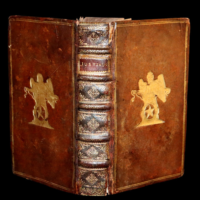 1669 Rare Latin Book - Justin's History of the Kings of Macedonia - Justinus' Historiae Philippicae of Trogus Pompeius.