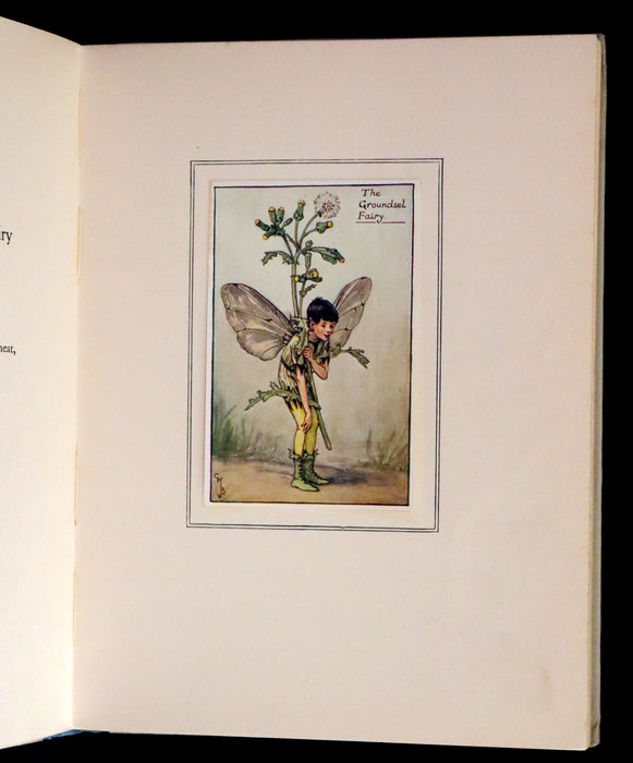 1926 First Edition - Flower Fairies of the Spring Songs with Music by Cicely Mary Barker.