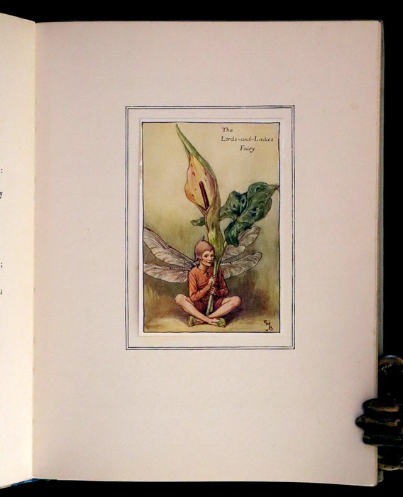 1926 First Edition - Flower Fairies of the Spring Songs with Music by Cicely Mary Barker.