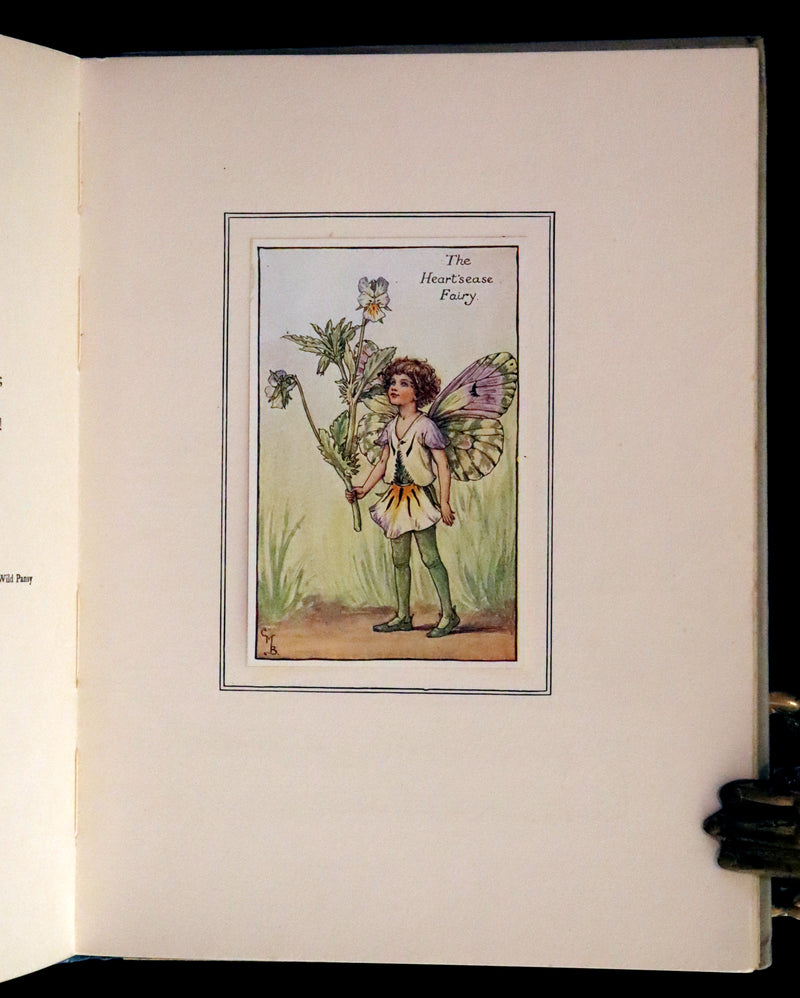 1926 First Edition - Flower Fairies of the Spring Songs with Music by Cicely Mary Barker.