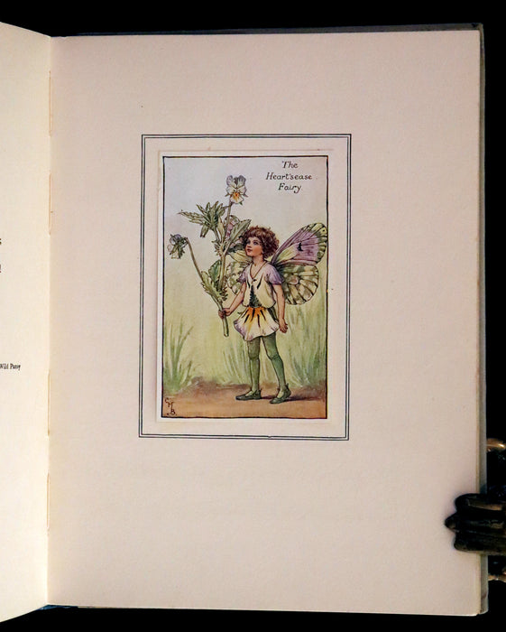 1926 First Edition - Flower Fairies of the Spring Songs with Music by Cicely Mary Barker.