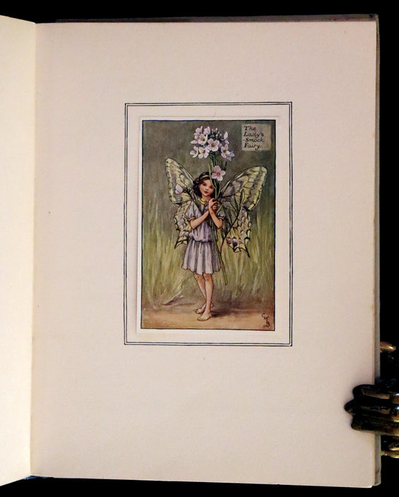 1926 First Edition - Flower Fairies of the Spring Songs with Music by Cicely Mary Barker.