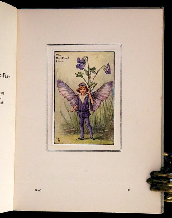 1926 First Edition - Flower Fairies of the Spring Songs with Music by Cicely Mary Barker.