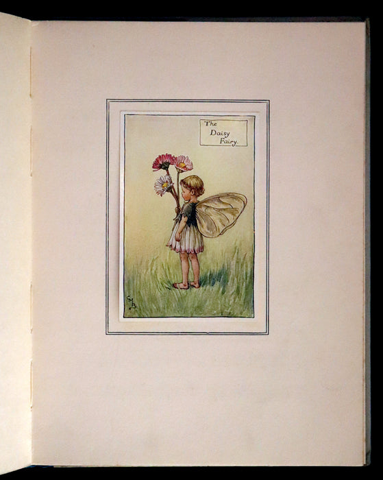 1926 First Edition - Flower Fairies of the Spring Songs with Music by Cicely Mary Barker.