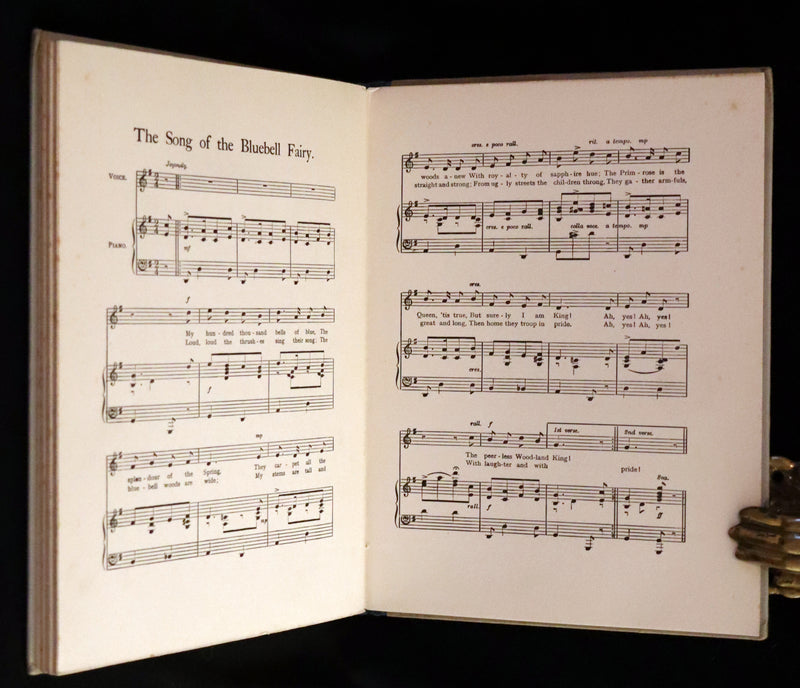 1926 First Edition - Flower Fairies of the Spring Songs with Music by Cicely Mary Barker.