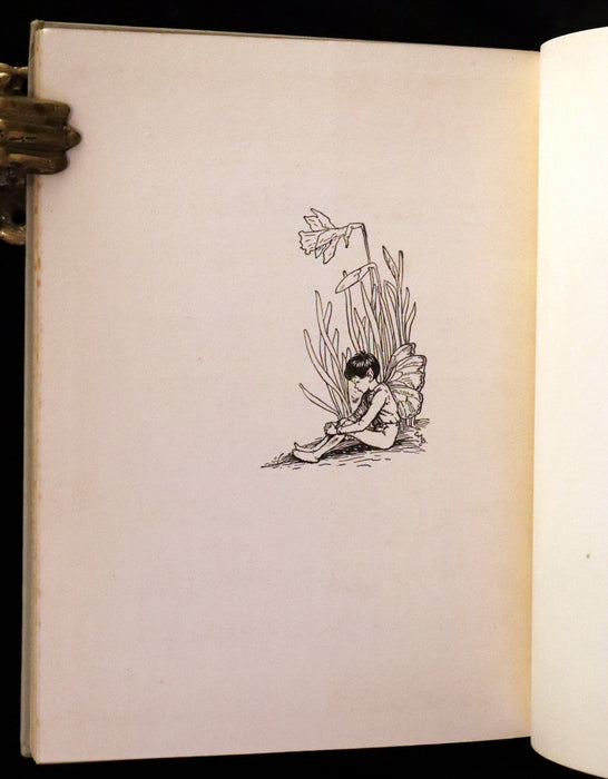 1926 First Edition - Flower Fairies of the Spring Songs with Music by Cicely Mary Barker.