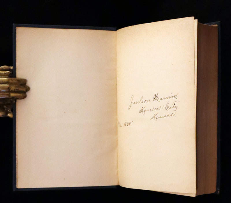 1890 Rare Victorian Book - Les Miserables by Victor Hugo. Illustrated.