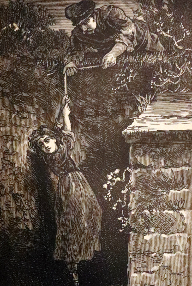 1890 Rare Victorian Book - Les Miserables by Victor Hugo. Illustrated.