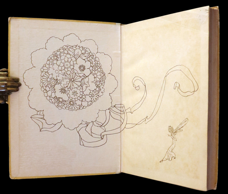 1926 Rare Book - Fairy Flowers, Nature Legends of Fact and Fantasy by Isidora Newman Illustrated by Willy Pogany.