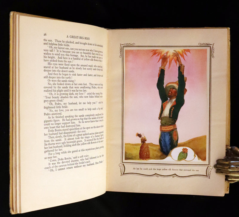 1926 Rare Book - Fairy Flowers, Nature Legends of Fact and Fantasy by Isidora Newman Illustrated by Willy Pogany.
