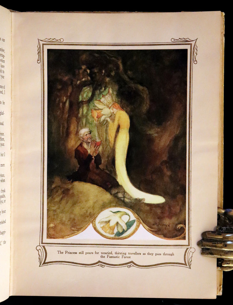 1926 Rare Book - Fairy Flowers, Nature Legends of Fact and Fantasy by Isidora Newman Illustrated by Willy Pogany.