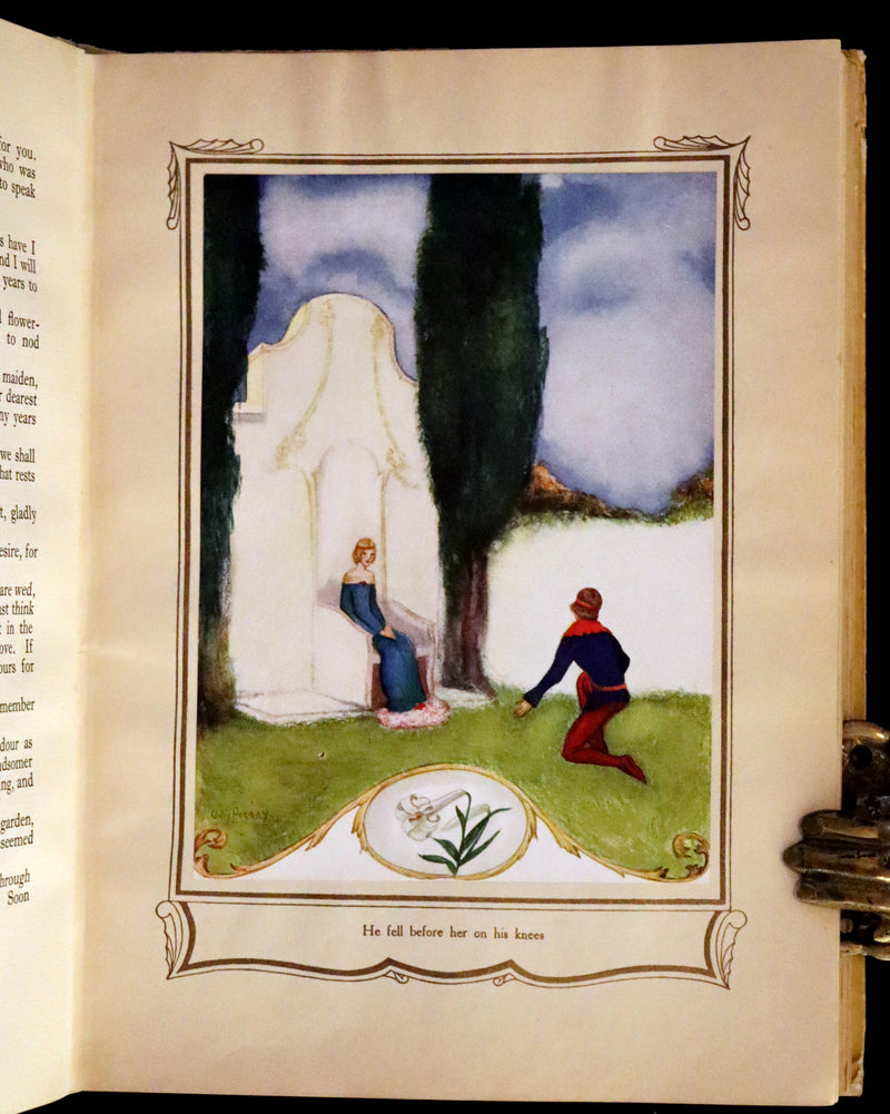 1926 Rare Book - Fairy Flowers, Nature Legends of Fact and Fantasy by Isidora Newman Illustrated by Willy Pogany.