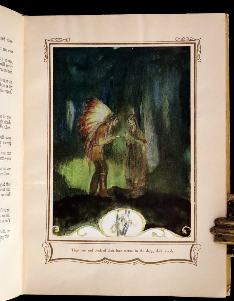 1926 Rare Book - Fairy Flowers, Nature Legends of Fact and Fantasy by Isidora Newman Illustrated by Willy Pogany.