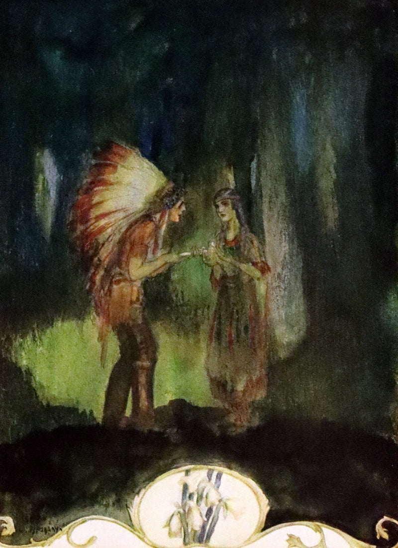 1926 Rare Book - Fairy Flowers, Nature Legends of Fact and Fantasy by Isidora Newman Illustrated by Willy Pogany.