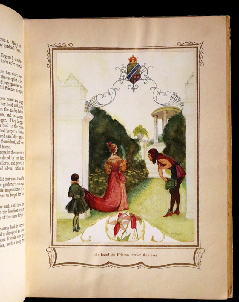 1926 Rare Book - Fairy Flowers, Nature Legends of Fact and Fantasy by Isidora Newman Illustrated by Willy Pogany.