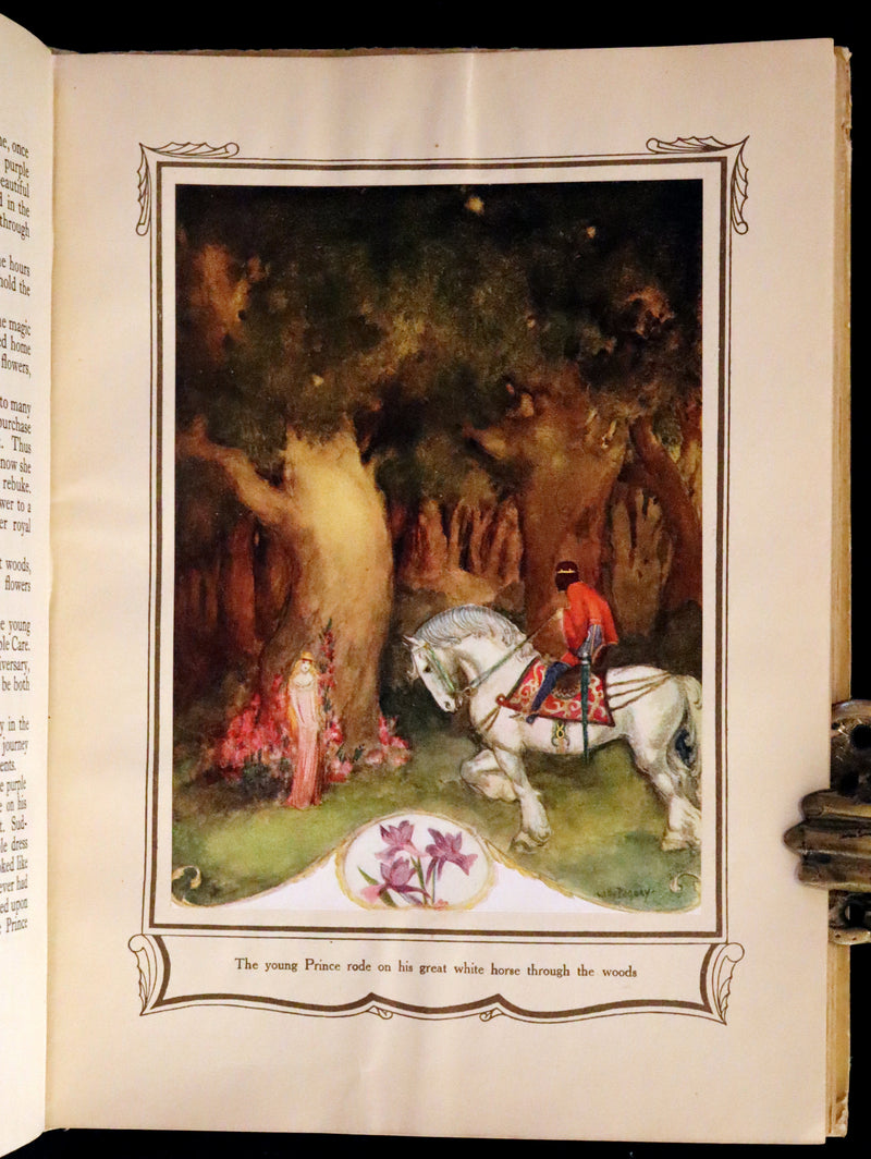 1926 Rare Book - Fairy Flowers, Nature Legends of Fact and Fantasy by Isidora Newman Illustrated by Willy Pogany.