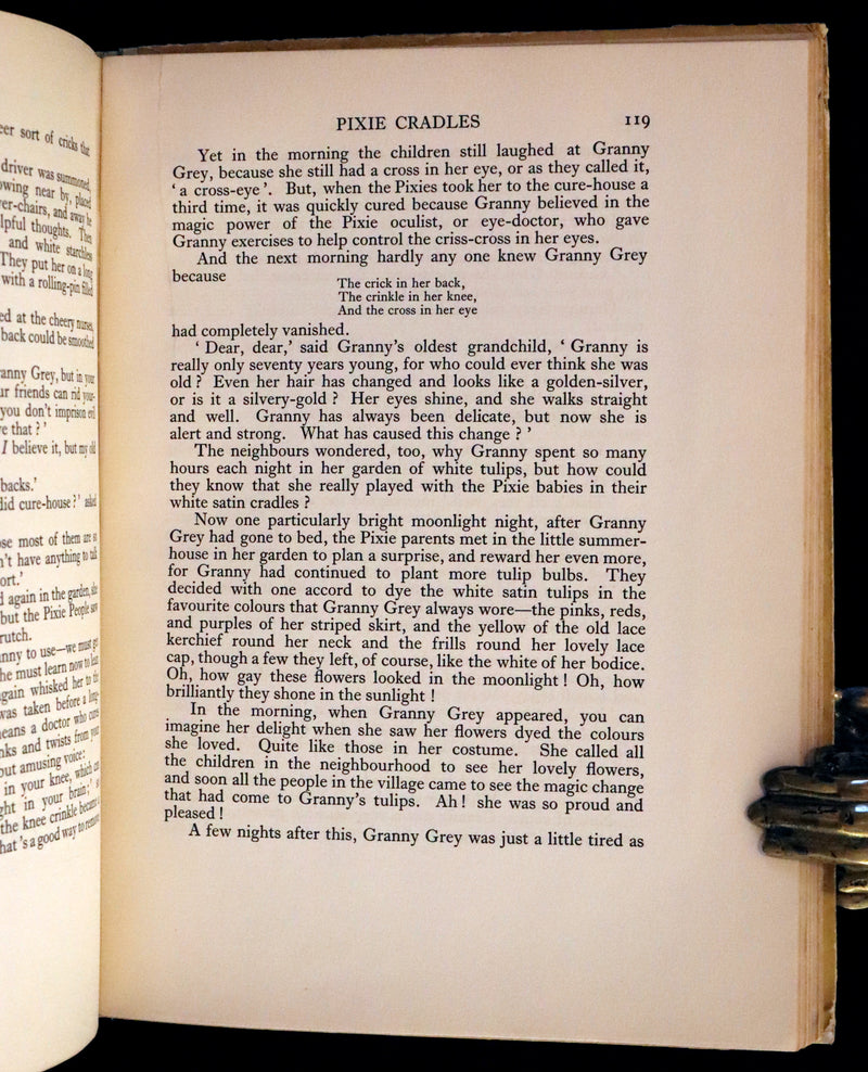 1926 Rare Book - Fairy Flowers, Nature Legends of Fact and Fantasy by Isidora Newman Illustrated by Willy Pogany.