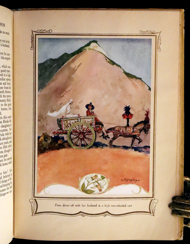 1926 Rare Book - Fairy Flowers, Nature Legends of Fact and Fantasy by Isidora Newman Illustrated by Willy Pogany.