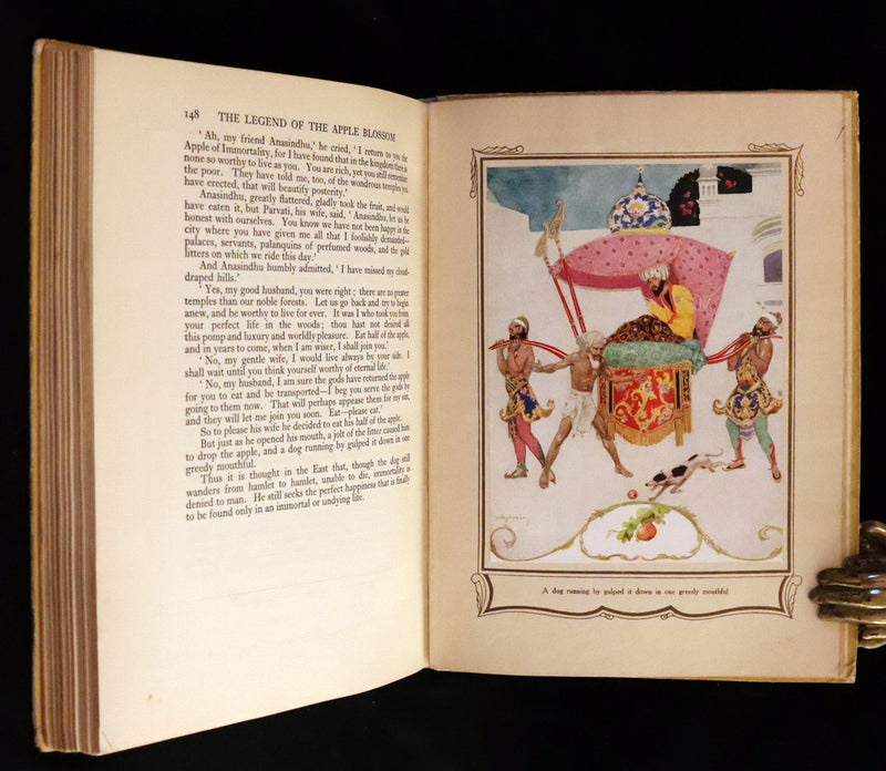 1926 Rare Book - Fairy Flowers, Nature Legends of Fact and Fantasy by Isidora Newman Illustrated by Willy Pogany.