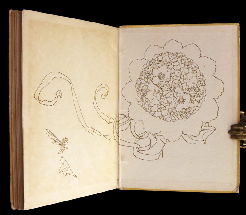1926 Rare Book - Fairy Flowers, Nature Legends of Fact and Fantasy by Isidora Newman Illustrated by Willy Pogany.