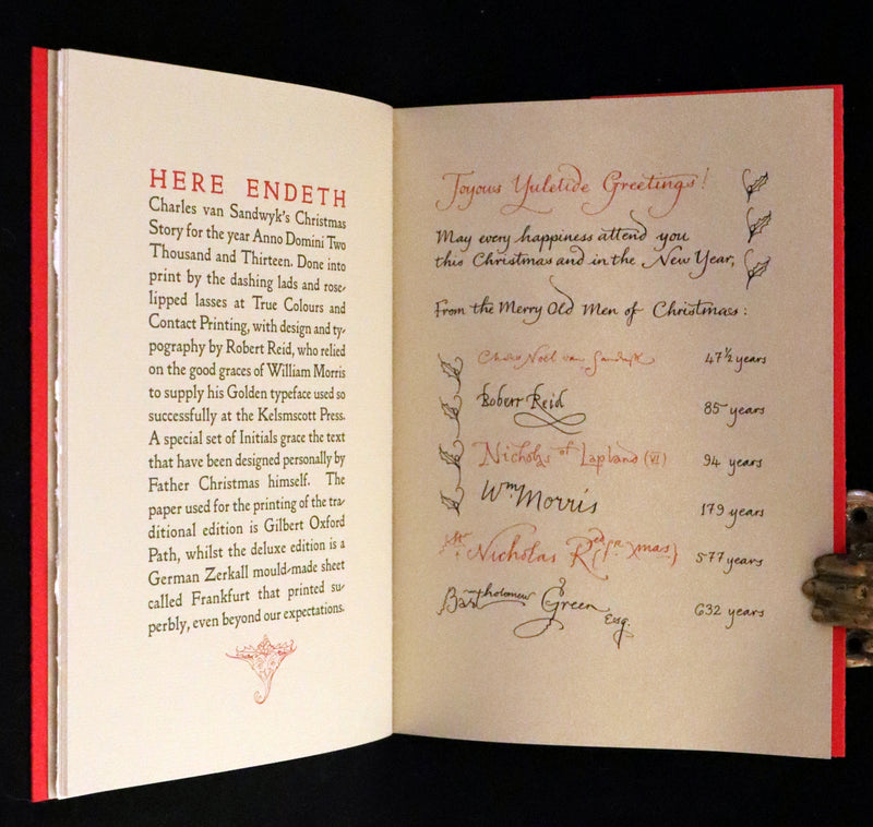 2013 Rare First Edition - An Unexpected Gift, A Christmas Tale by Charles van Sandwyk.