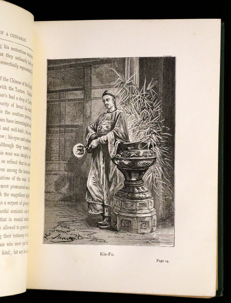1883 Rare Third Edition - Jules Verne, The Tribulations of a Chinaman. Illustrated.