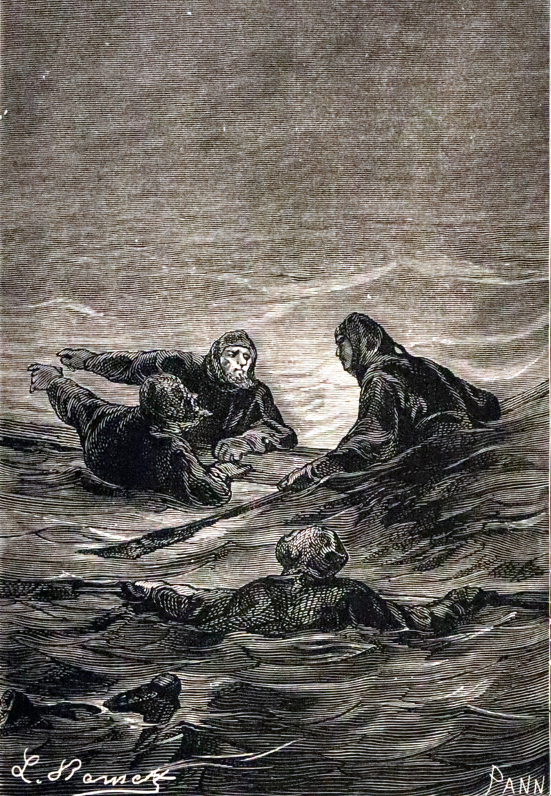 1883 Rare Third Edition - Jules Verne, The Tribulations of a Chinaman. Illustrated.