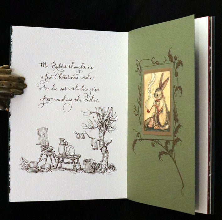 2007 Rare Edition - Mr. Rabbit's Christmas Wish Translated for Humans by Charles van Sandwyk.