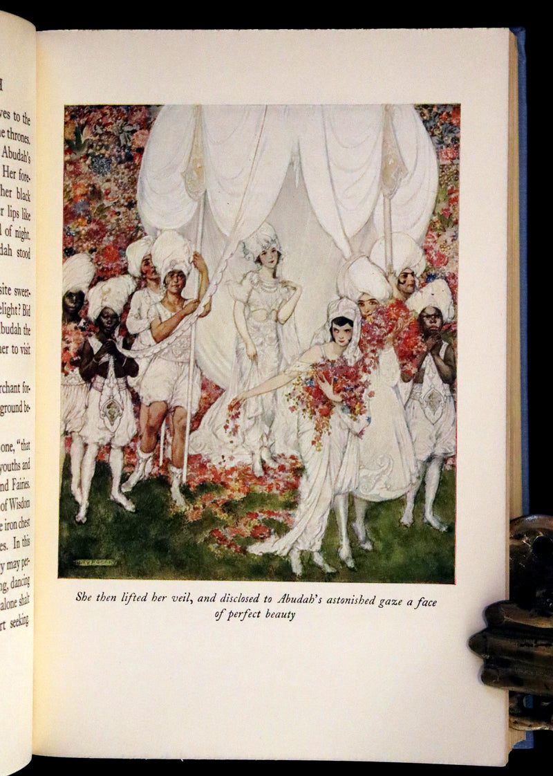 1917 Rare First Edition - Tales of the Persian Genii Illustrated by Willy Pogany.