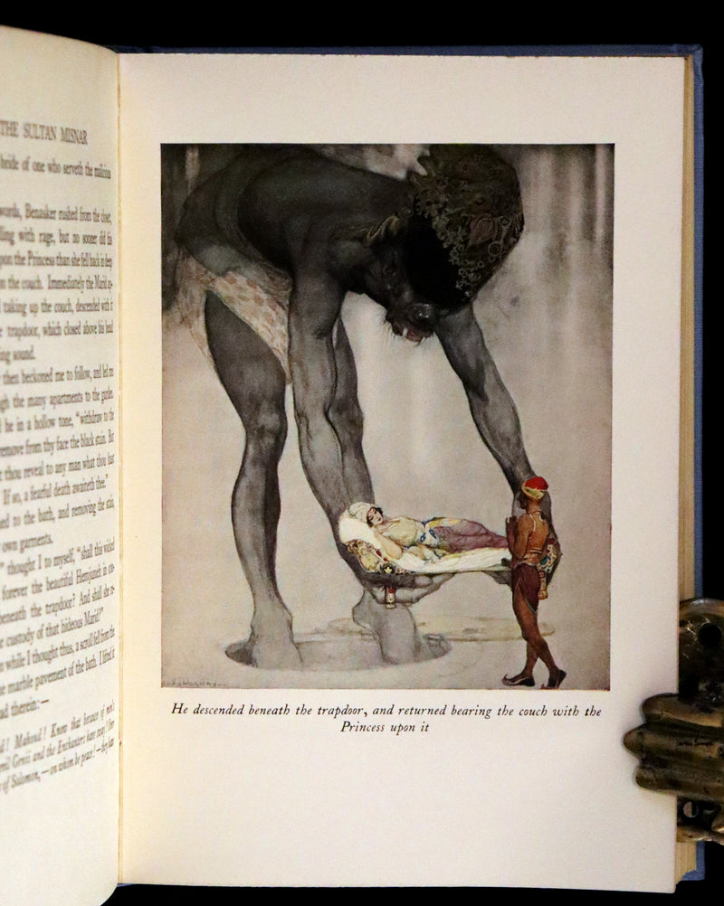 1917 Rare First Edition - Tales of the Persian Genii Illustrated by Willy Pogany.