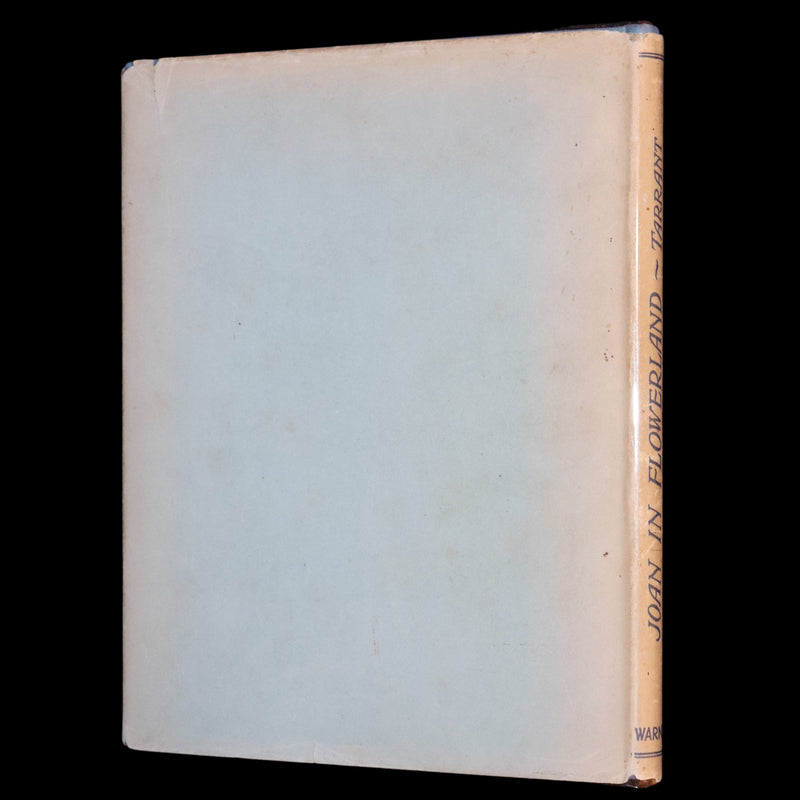 1936 Scarce Edition in Dust Jacket -  Joan in Flowerland written and illustrated by Margaret W. Tarrant.