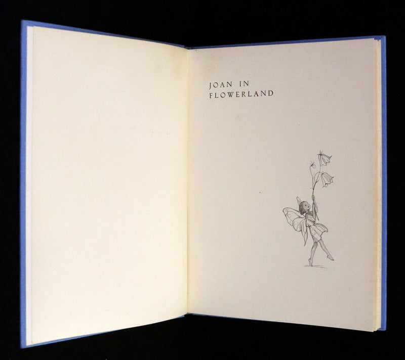 1936 Scarce Edition in Dust Jacket -  Joan in Flowerland written and illustrated by Margaret W. Tarrant.