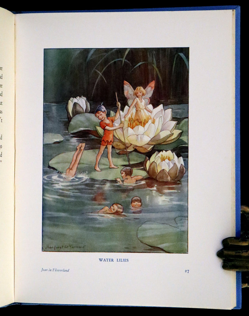 1936 Scarce Edition in Dust Jacket -  Joan in Flowerland written and illustrated by Margaret W. Tarrant.