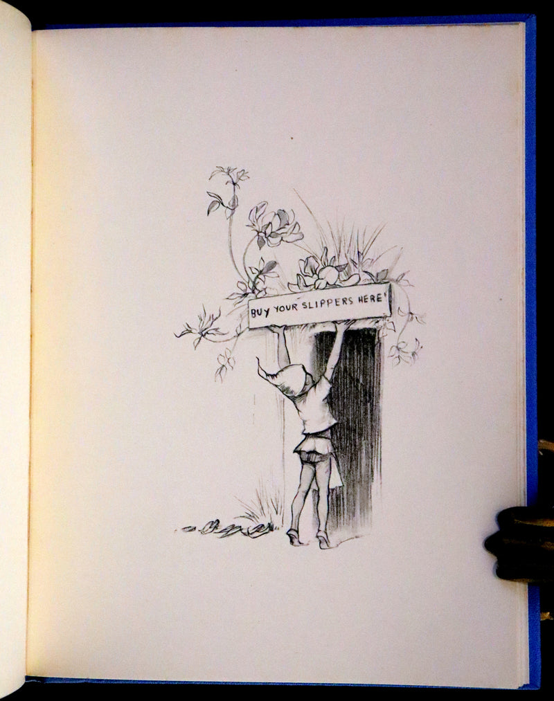 1936 Scarce Edition in Dust Jacket -  Joan in Flowerland written and illustrated by Margaret W. Tarrant.