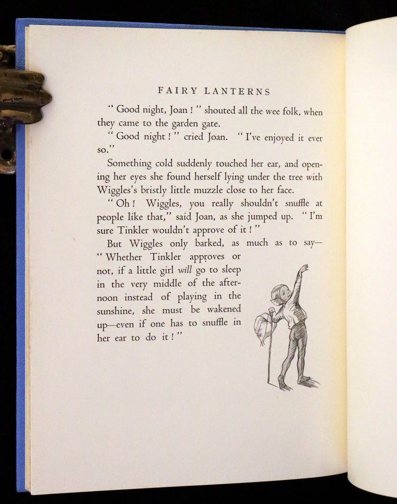 1936 Scarce Edition in Dust Jacket -  Joan in Flowerland written and illustrated by Margaret W. Tarrant.
