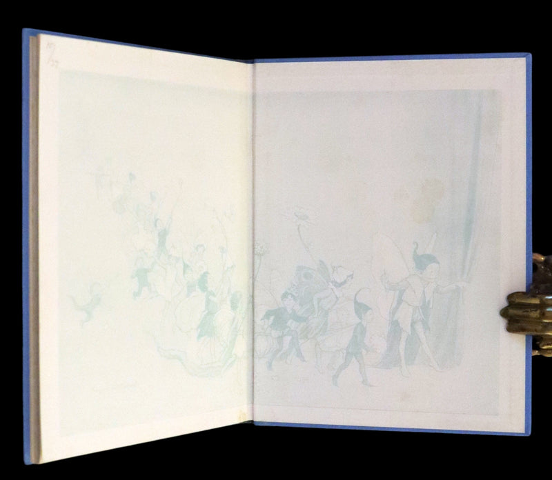 1936 Scarce Edition in Dust Jacket -  Joan in Flowerland written and illustrated by Margaret W. Tarrant.