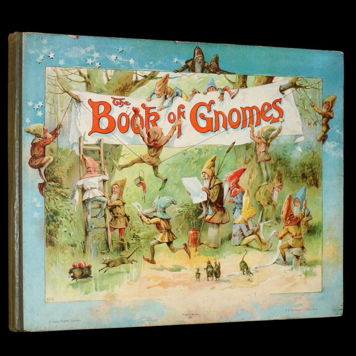 1900 Rare First Edition - The Book of Gnomes by Fred E. Weatherly, illustrated by Evelyn Stuart Hardy.