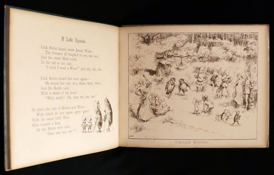 1900 Rare First Edition - The Book of Gnomes by Fred E. Weatherly, illustrated by Evelyn Stuart Hardy.