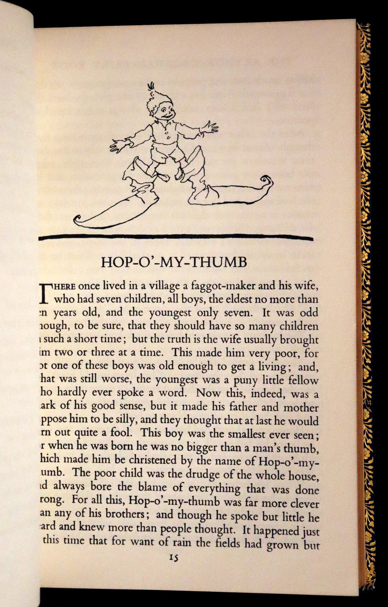 1973 Rare Book bound by Bayntun - The Arthur Rackham Fairy Book, Old Favourites with New Illustrations.