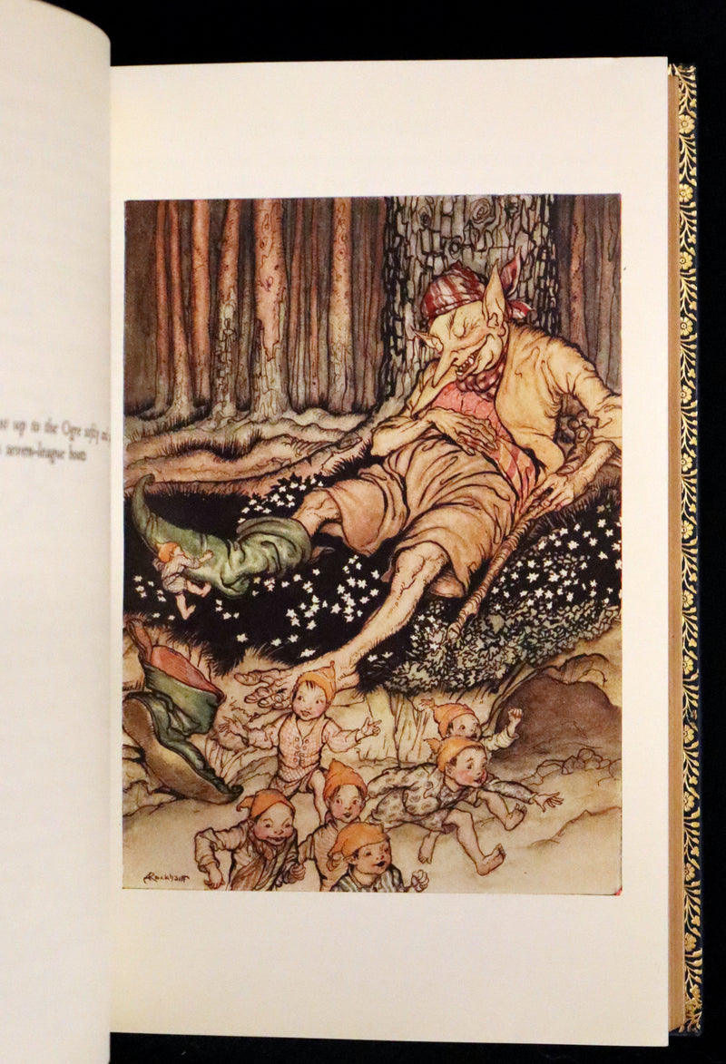 1973 Rare Book bound by Bayntun - The Arthur Rackham Fairy Book, Old Favourites with New Illustrations.