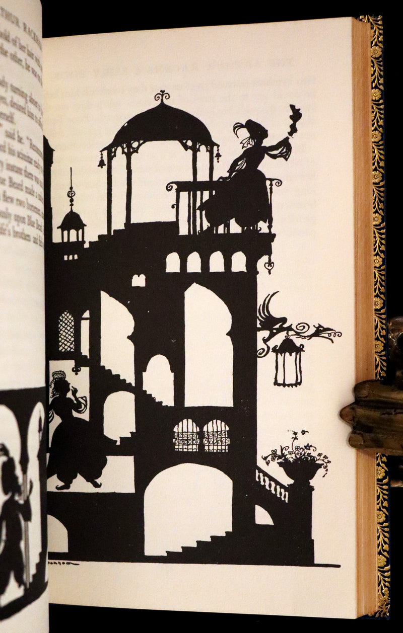 1973 Rare Book bound by Bayntun - The Arthur Rackham Fairy Book, Old Favourites with New Illustrations.