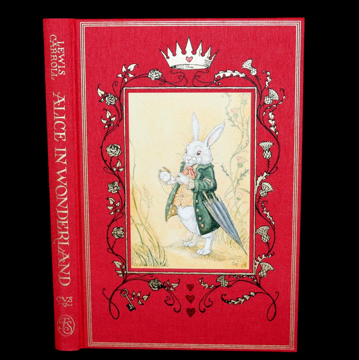 2019 Rare Signed First trade Edition - Alice's Adventures in Wonderland illustrated by Charles van Sandwyk.