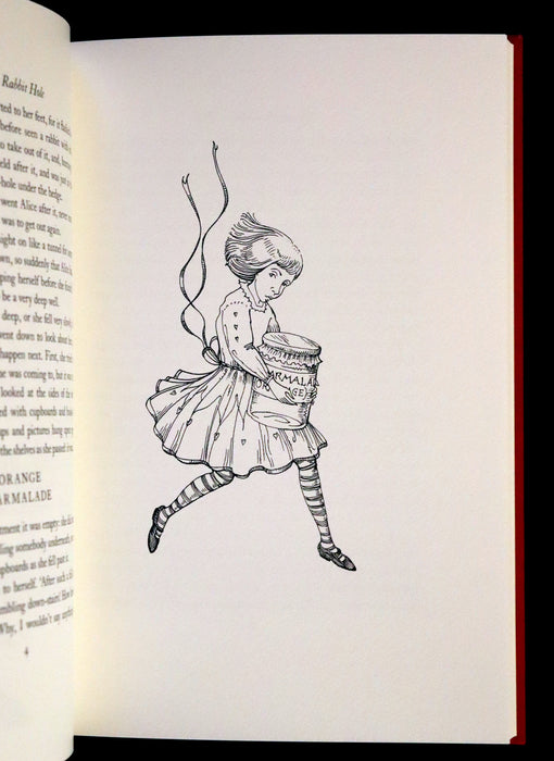 2019 Rare Signed First trade Edition - Alice's Adventures in Wonderland illustrated by Charles van Sandwyk.