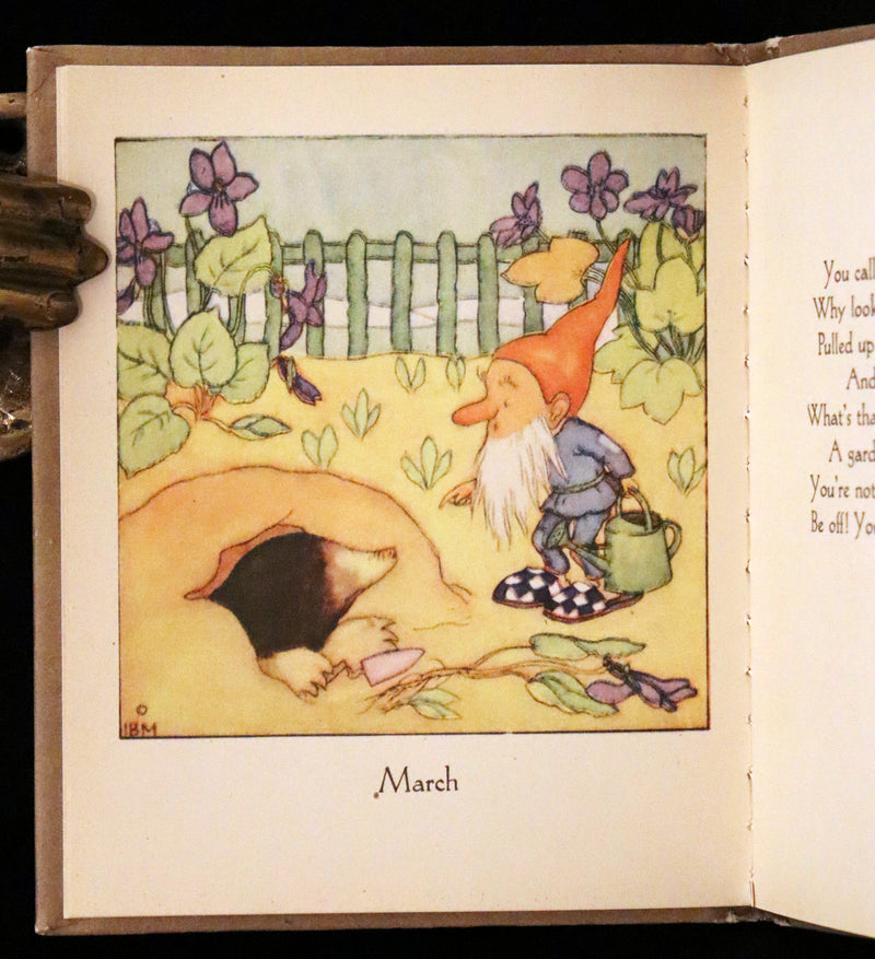 1942 Rare First US Edition - The Gnome's Almanack by Ida Bohatta translated by June Head.