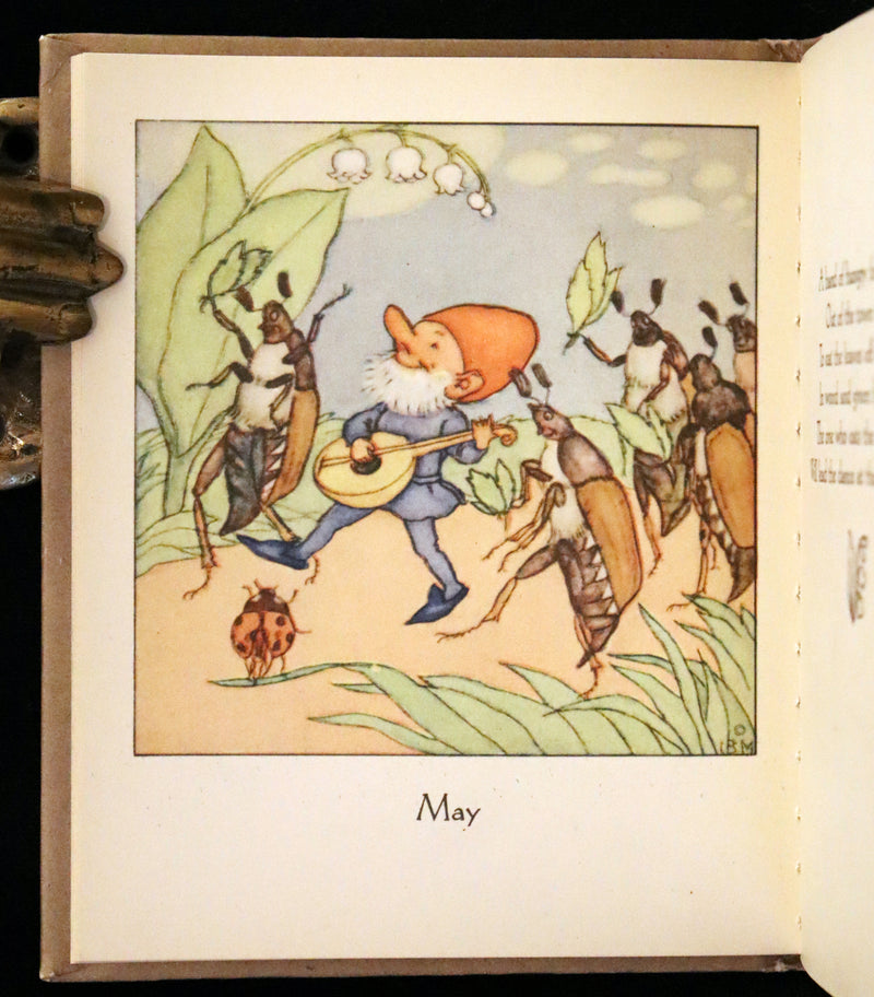 1942 Rare First US Edition - The Gnome's Almanack by Ida Bohatta translated by June Head.