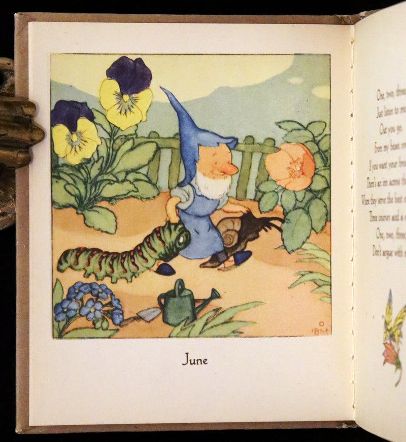1942 Rare First US Edition - The Gnome's Almanack by Ida Bohatta translated by June Head.