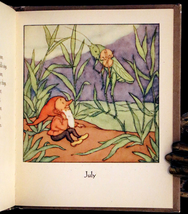 1942 Rare First US Edition - The Gnome's Almanack by Ida Bohatta translated by June Head.