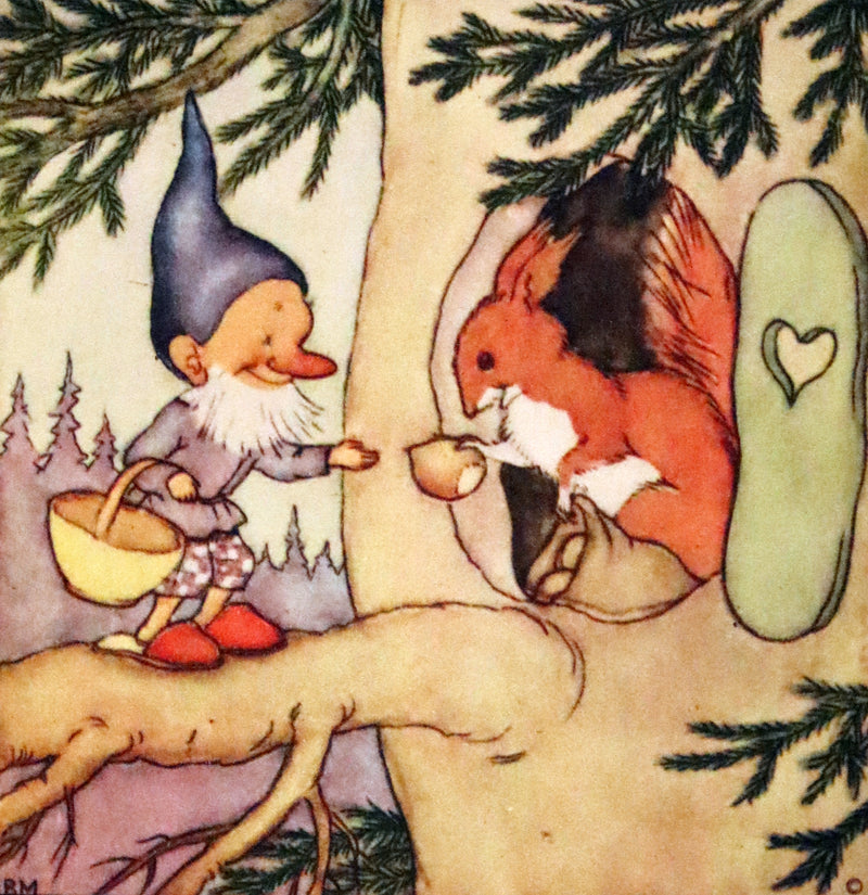 1942 Rare First US Edition - The Gnome's Almanack by Ida Bohatta translated by June Head.