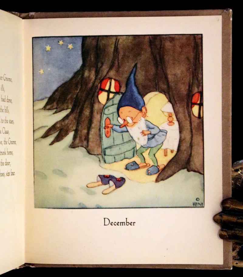 1942 Rare First US Edition - The Gnome's Almanack by Ida Bohatta translated by June Head.