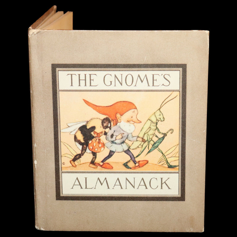 1942 Rare First US Edition - The Gnome's Almanack by Ida Bohatta translated by June Head.